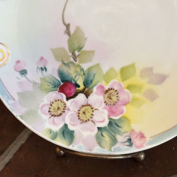 Antique Nippon Hand Painted Plate - Picture 2 of 11